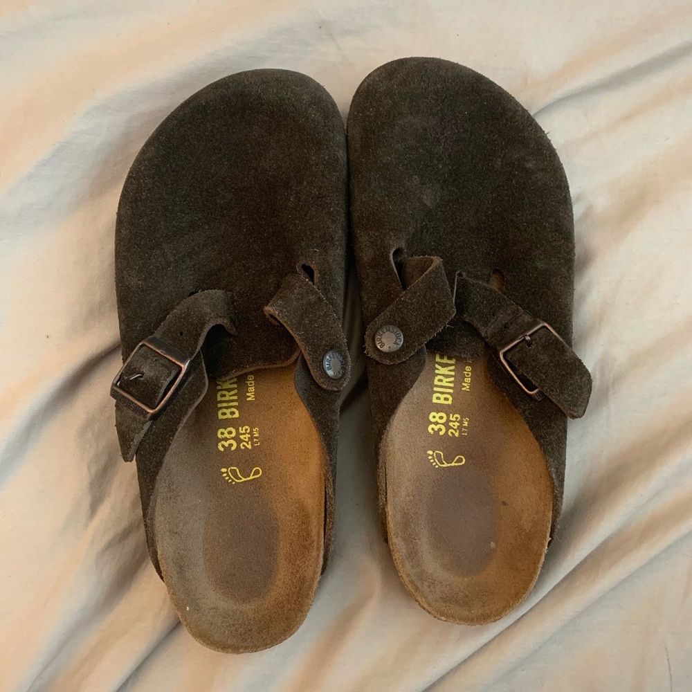Birkenstock Dark Brown Clogs